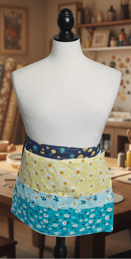 Cosy Crafter’s Apron - Rose & Thimble