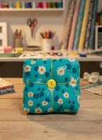 Parcel Pincushion - Daisy Edition - Rose & Thimble