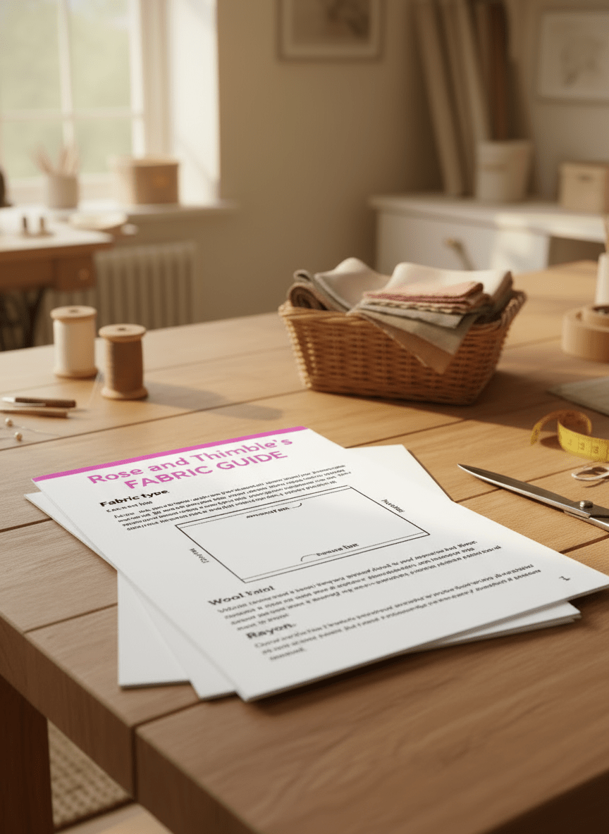 Rose and Thimble’s Ultimate Fabric Guide (Digital Download) - Rose & Thimble