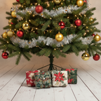 Seasonal Christmas Parcel Pincushion - Rose & Thimble