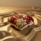 Seasonal Christmas Parcel Pincushion - Rose & Thimble